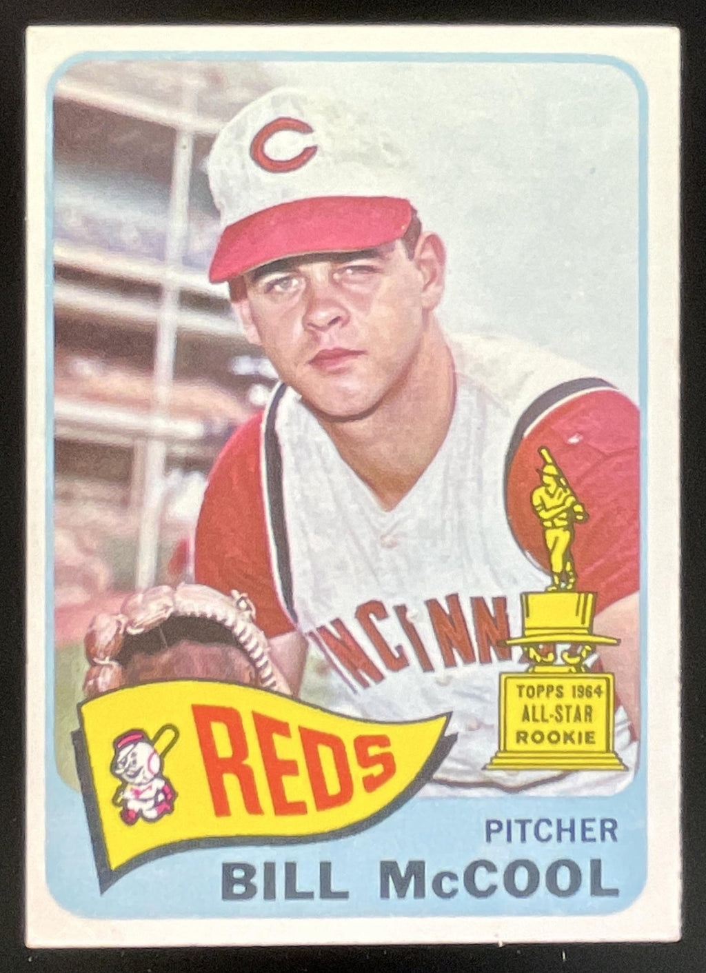1965 Topps #18 Bill McCool product image 1, provided for visual reference and product detail review