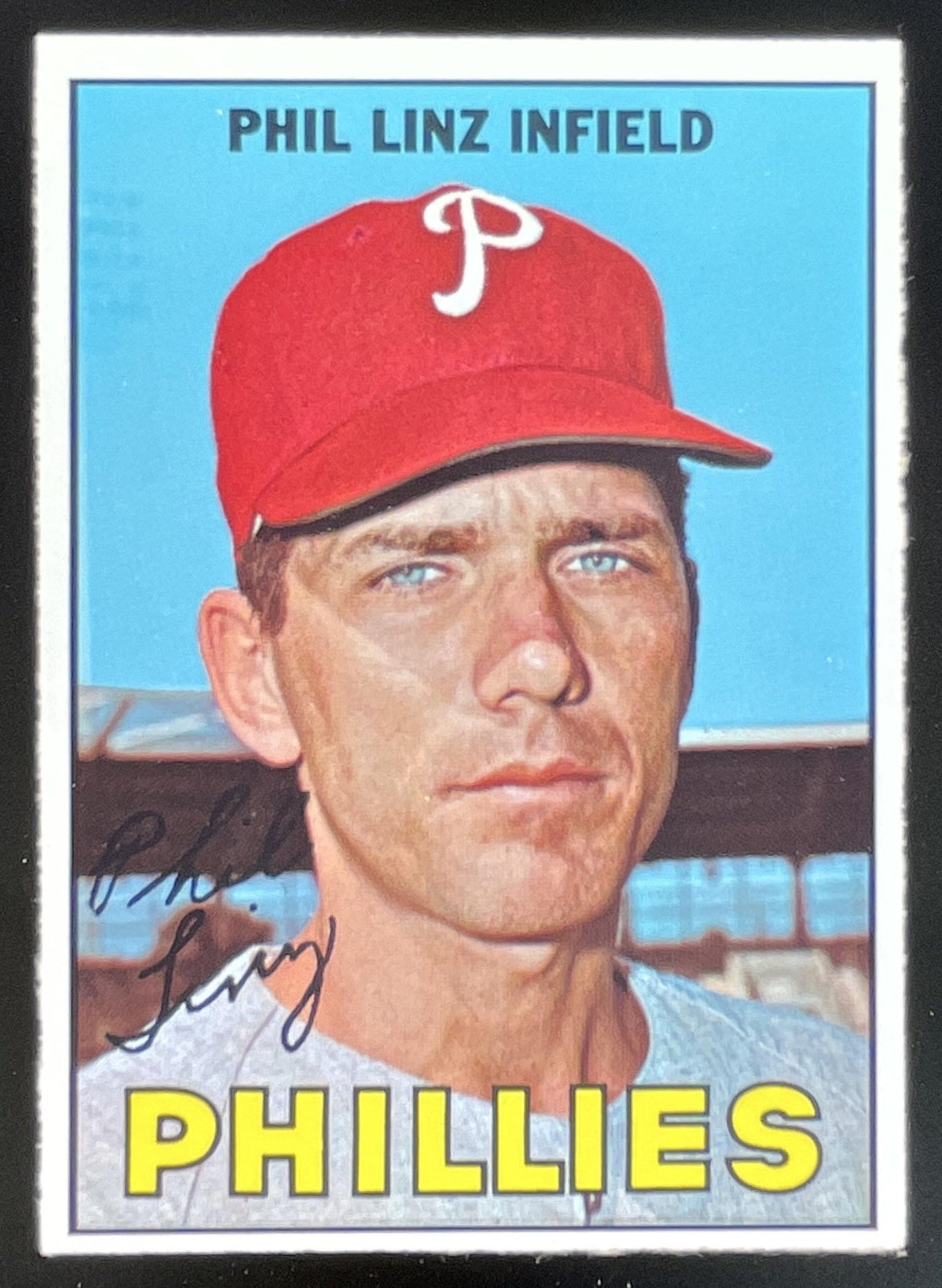 1967 Topps #14 Phil Linz product image 1, provided for visual reference and product detail review