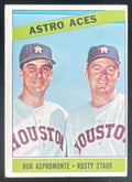 1966 Topps #273 Astro Aces Bob Aspromonte Rusty Staub C product image 1, provided for visual reference and product detail