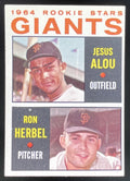 1964 Topps #47 JESUS ALOU Ron Herbel RC product image 1, provided for visual reference and product detail review