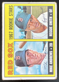 1967 Topps #314 Red Sox 1967 Rookie Stars Mike Andrews Reggie Smith RS, RC product image 1, provided for visual reference