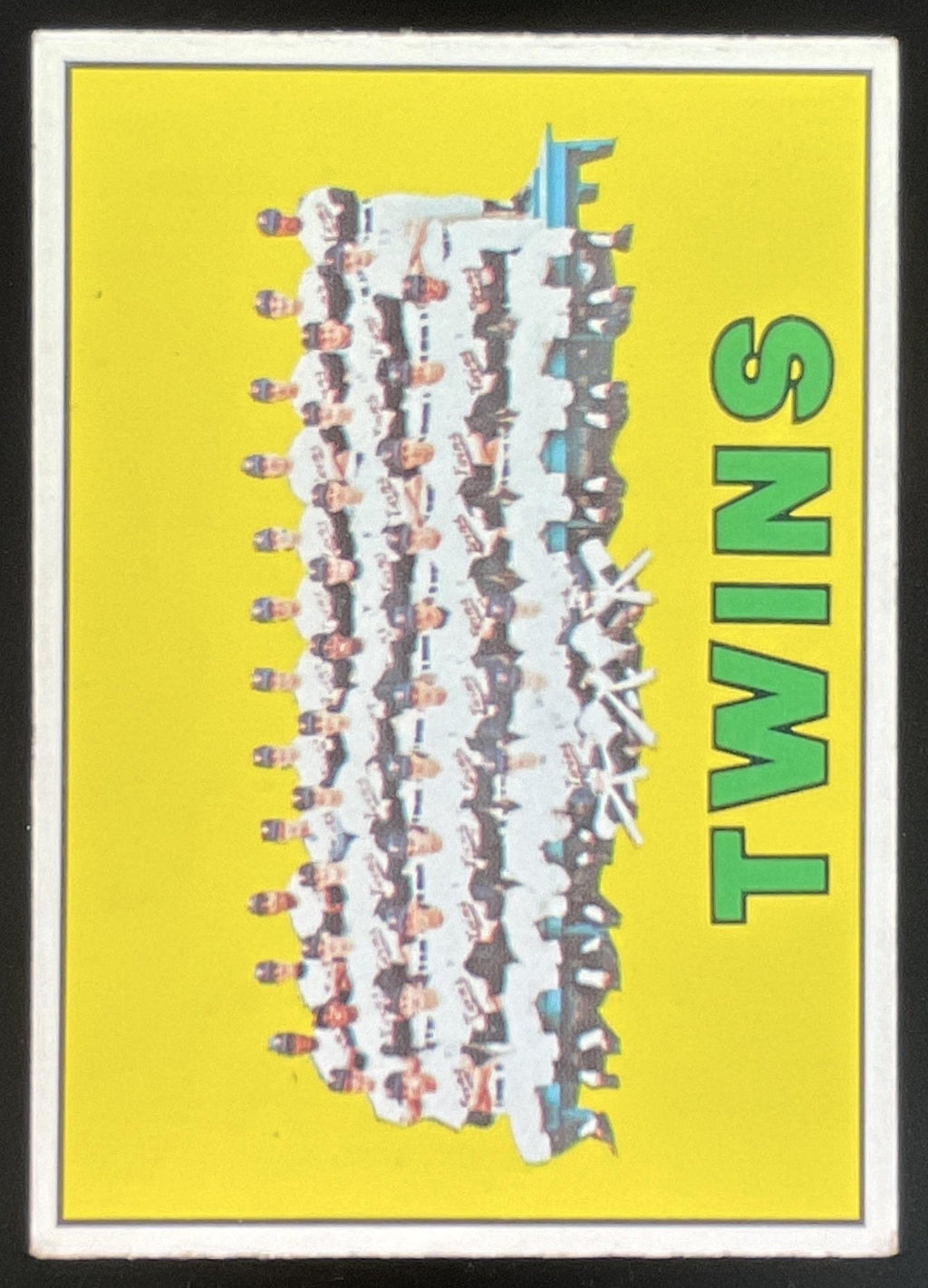 1967 Topps #211 Minnesota Twins product image 1, provided for visual reference and product detail review