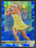 2024 Topps Chrome Sapphire #81 Mirra Andreeva RC product image 1, provided for visual reference and product detail review