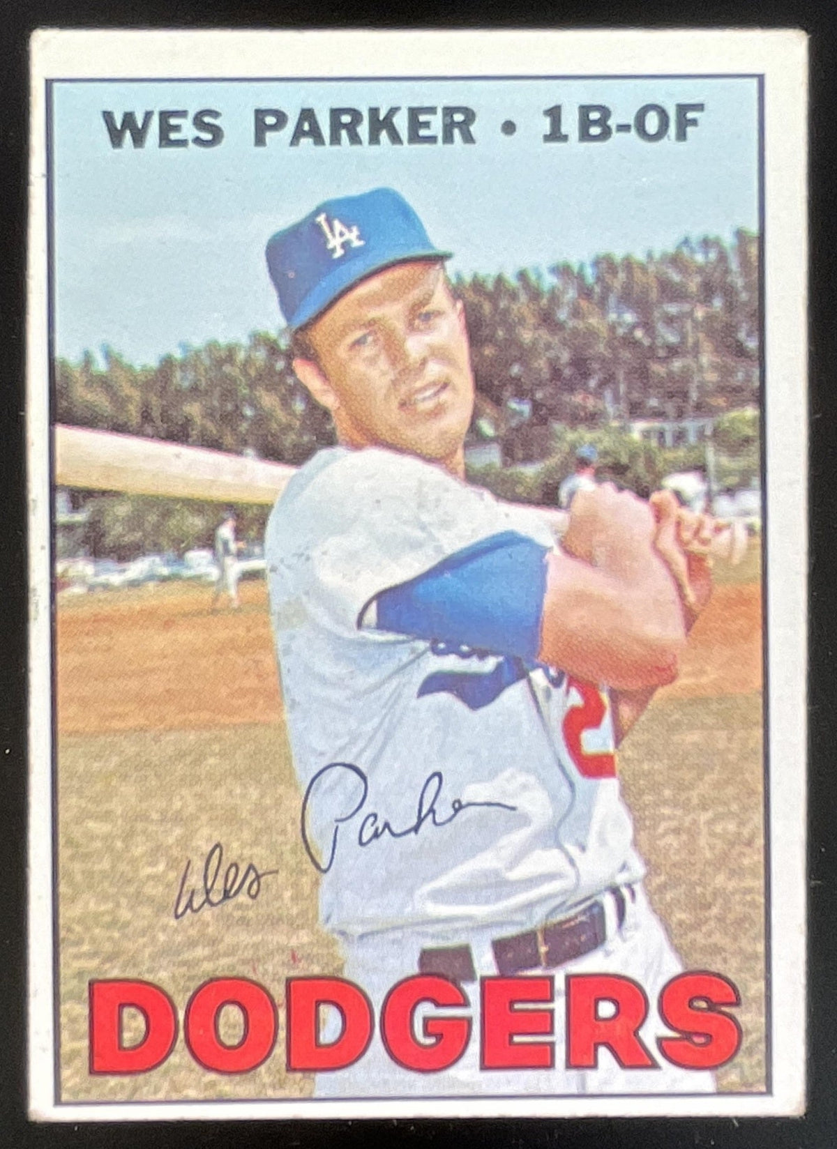 1967 Topps #218 Wes Parker product image 1, provided for visual reference and product detail review