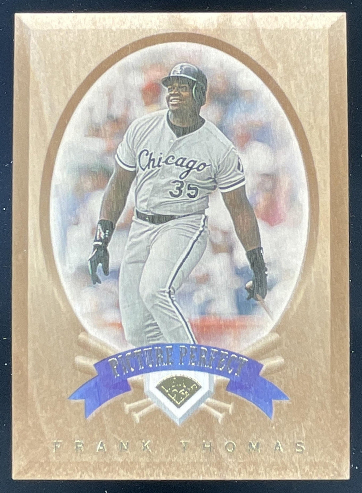 1996 Leaf Picture Perfect #1 Frank Thomas /5000 product image 1, provided for visual reference and product detail review