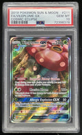 2019 Pokemon Sun & Moon Cosmic Eclipse #211/236 Vileplume Full Art PSA 10 product image 1, provided for visual reference and