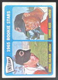 1965 Topps #166 Indians 1965 Rookie Stars George Culver Tommie Agee RS, RC product image 1, provided for visual reference
