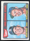 1965 Topps #431 Cards 1965 Rookie Stars Nelson Briles Wayne Spiezio RS, RC product image 1, provided for visual reference