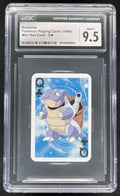 1999 Pokemon Playing Cards Mini Red Deck #NNO Blastoise CGC 9.5 product image 1, provided for visual reference and product