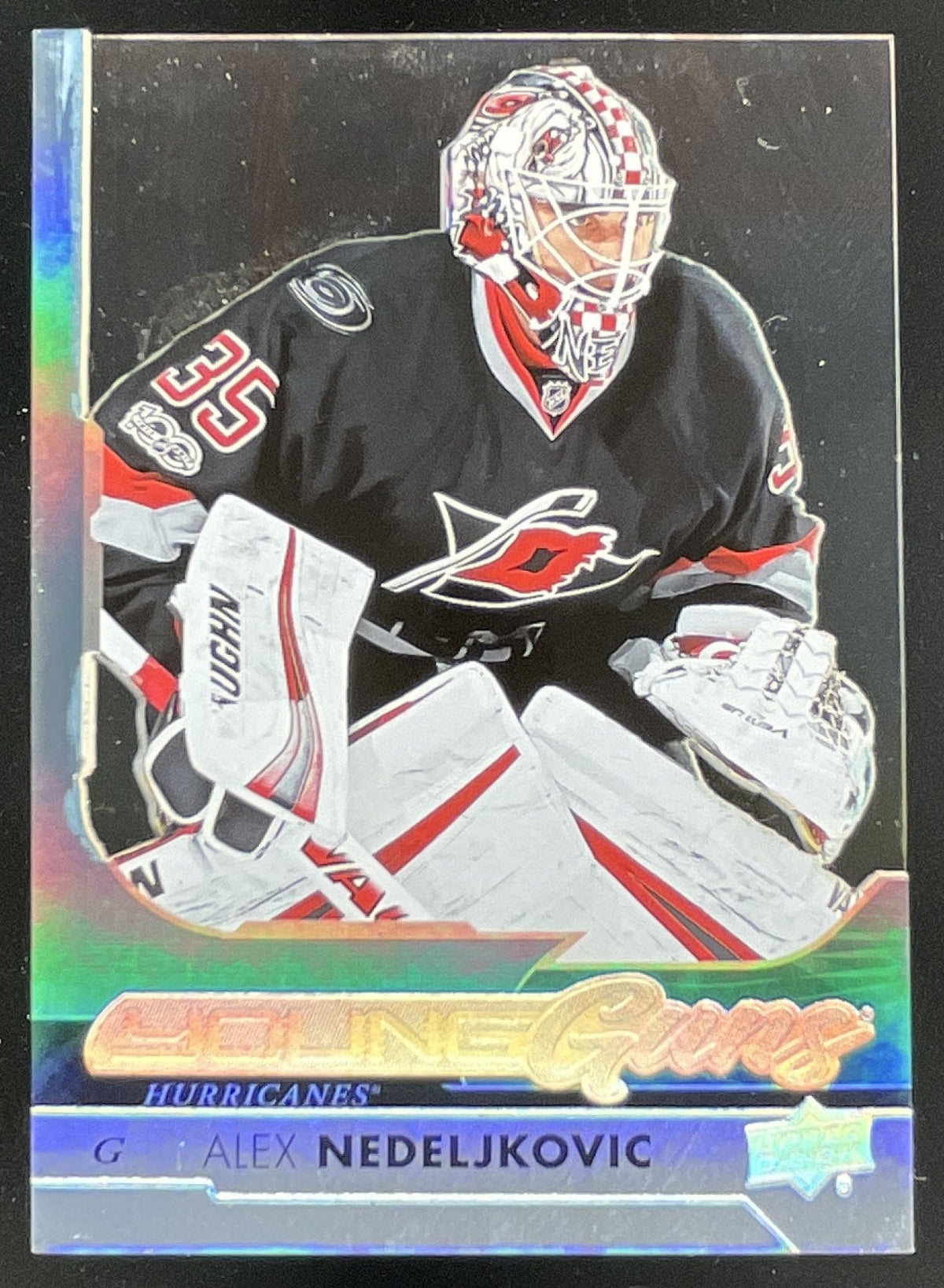 2017-18 SP Authentic 2017 18 UD Young Guns Acetate #461 Alex Nedeljkovic RC product image 1, provided for visual reference