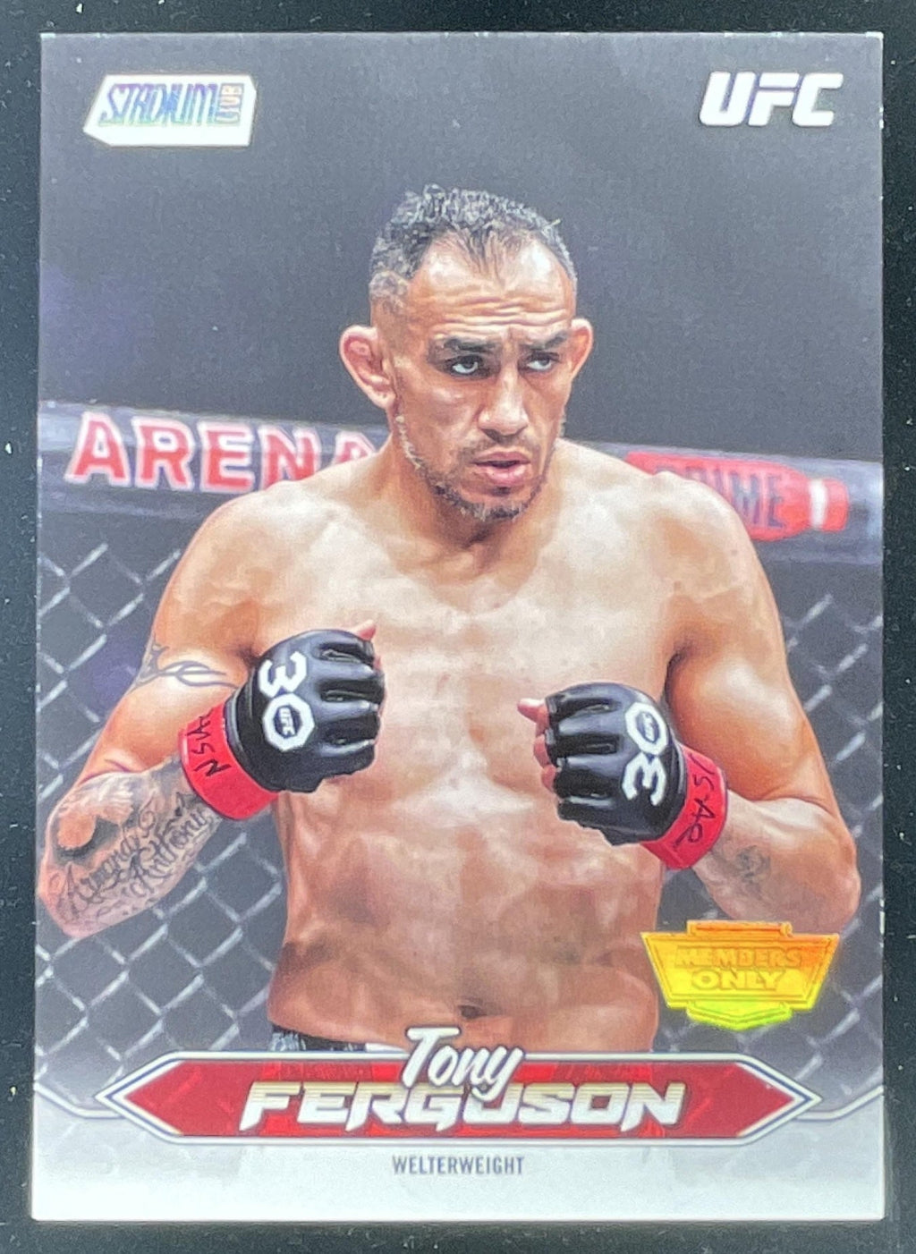 2025 Topps UFC Stadium Club Member's Only #181 Tony Ferguson product image 1, provided for visual reference and product