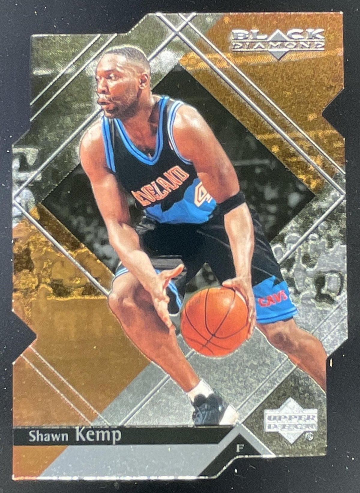 1999-00 Upper Deck Black Diamond Cut #13 Shawn Kemp product image 1, provided for visual reference and product detail review