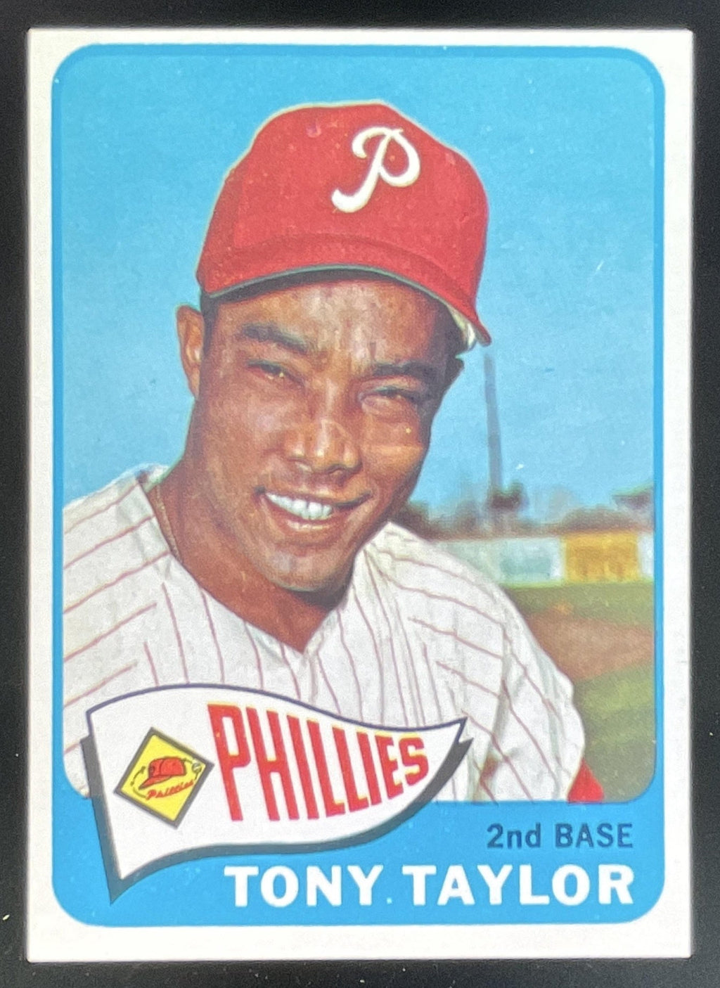 1965 Topps #296 Tony Taylor product image 1, provided for visual reference and product detail review
