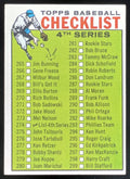 1964 Topps #274 4th Series Checklist: 265-352 product image 1, provided for visual reference and product detail review