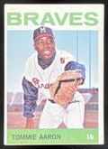 1964 Topps #454 Tommie Aaron product image 1, provided for visual reference and product detail review