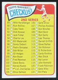 1965 Topps #104 2nd Series Checklist: 89-176 product image 1, provided for visual reference and product detail review