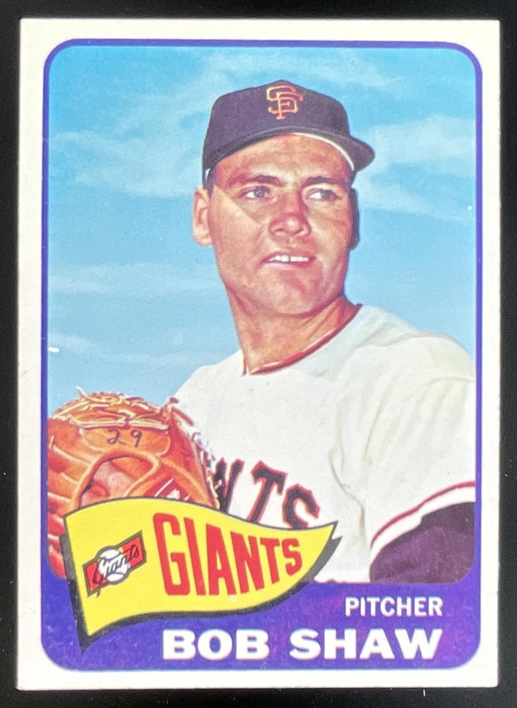 1965 Topps #428 Bob Shaw product image 1, provided for visual reference and product detail review
