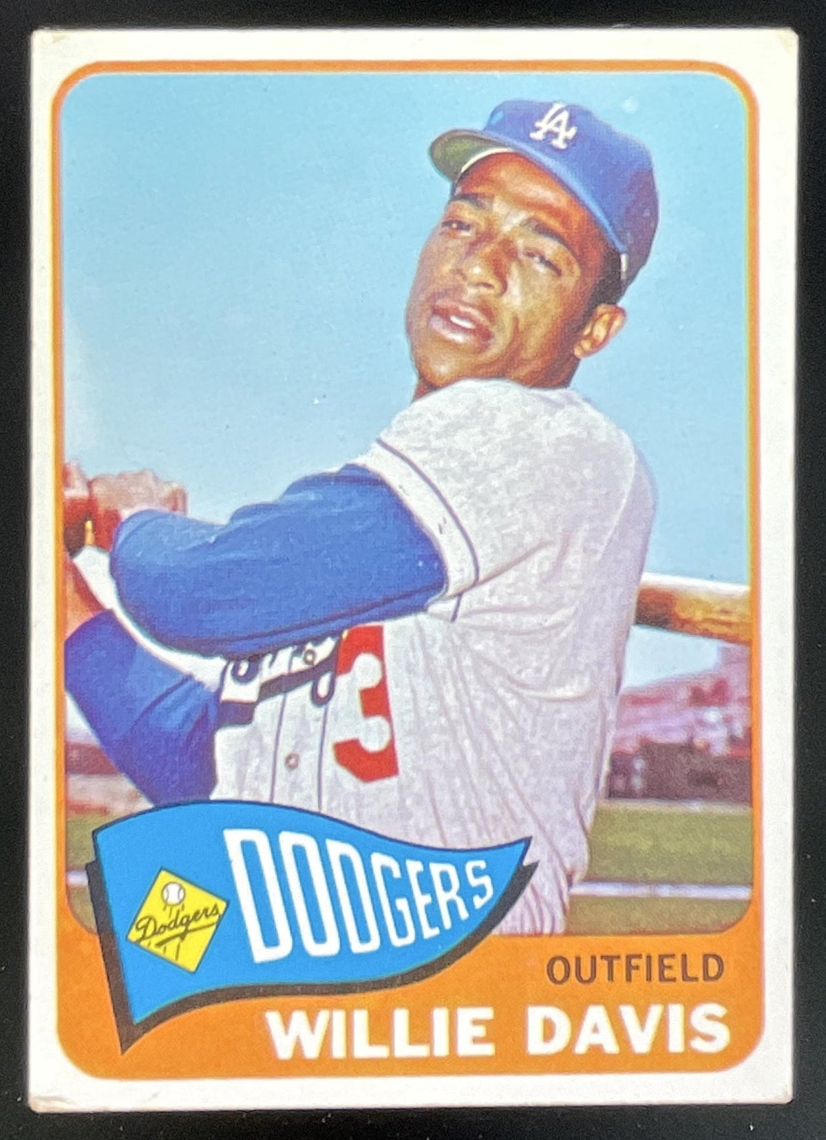 1965 Topps #435 Willie Davis product image 1, provided for visual reference and product detail review