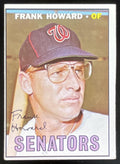 1967 Topps #255 Frank Howard product image 1, provided for visual reference and product detail review