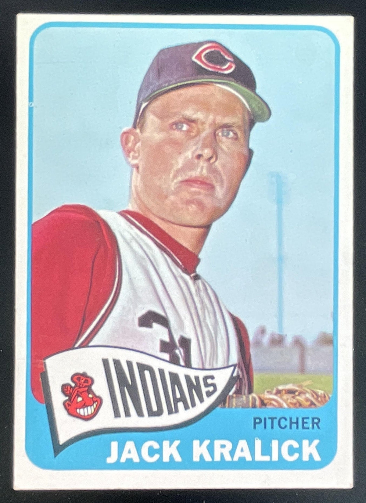 1965 Topps #535 Jack Kralick product image 1, provided for visual reference and product detail review