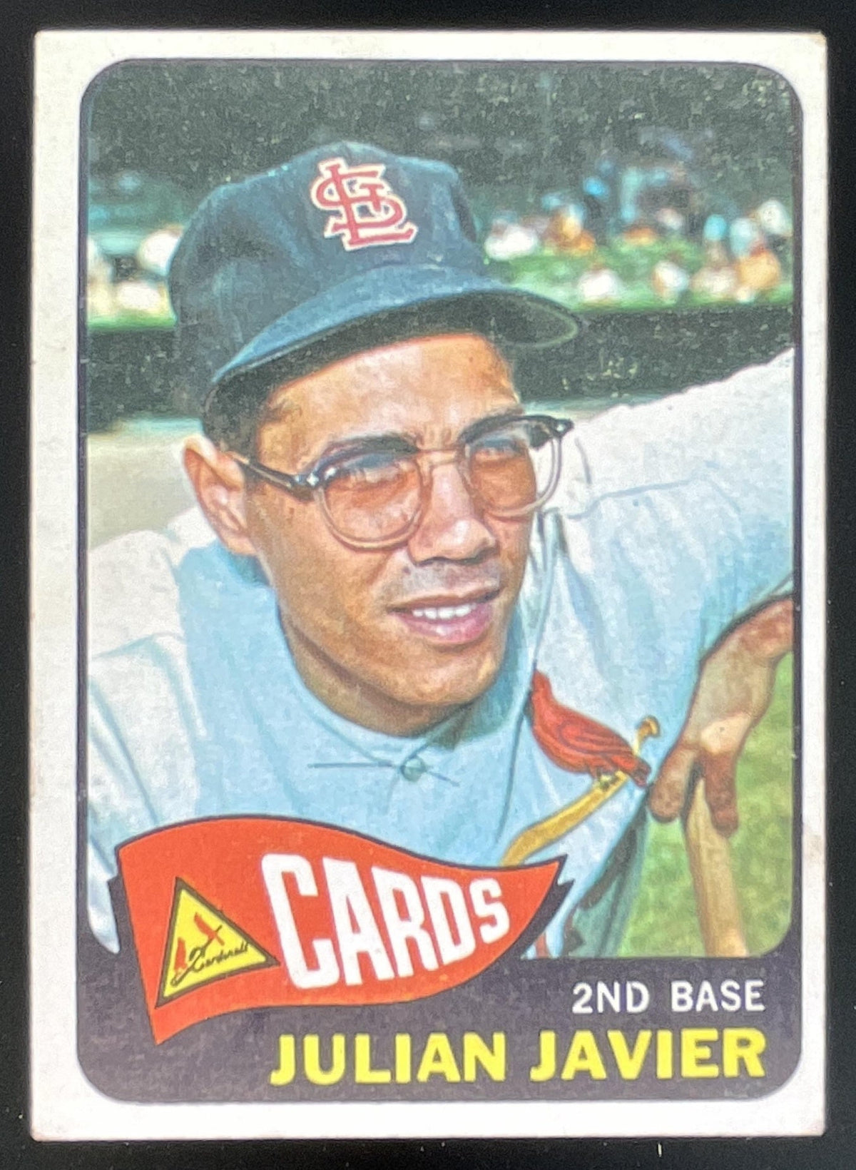 1965 Topps #447 Julian Javier product image 1, provided for visual reference and product detail review