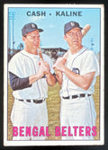1967 Topps #216 Bengal Belters Norm Cash Al Kaline C product image 1, provided for visual reference and product detail review