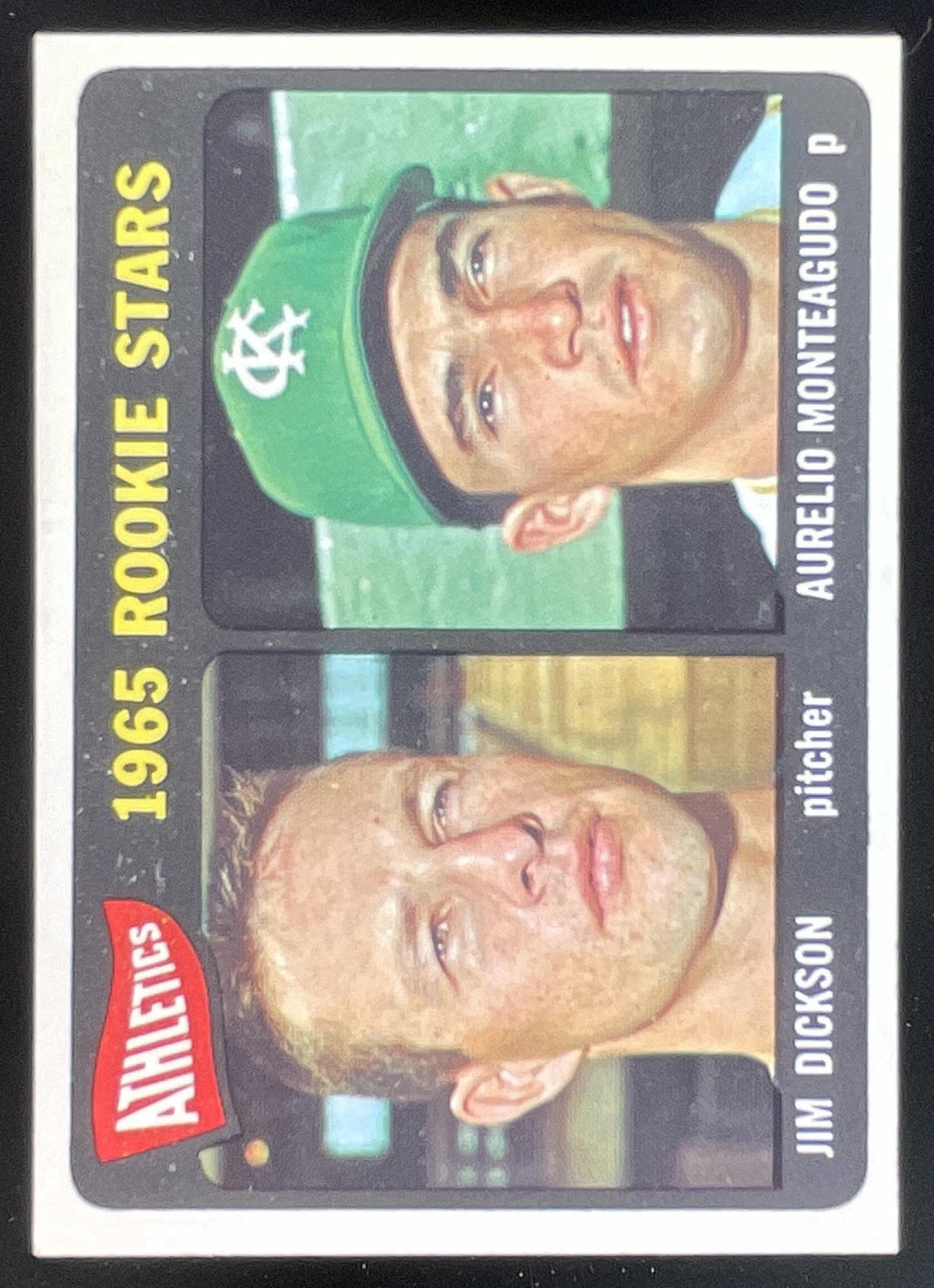 1965 Topps #286 1965 Rookie Stars Jim Dickson Aurelio Monteagudo RC product image 1, provided for visual reference and