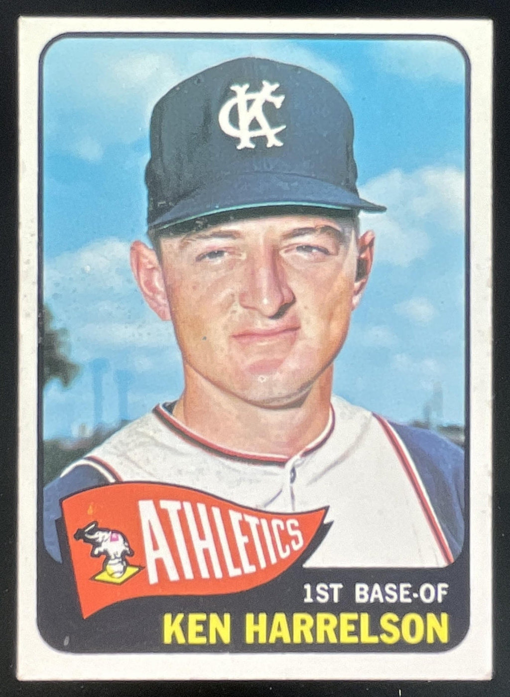 1965 Topps #479 Ken Harrelson product image 1, provided for visual reference and product detail review