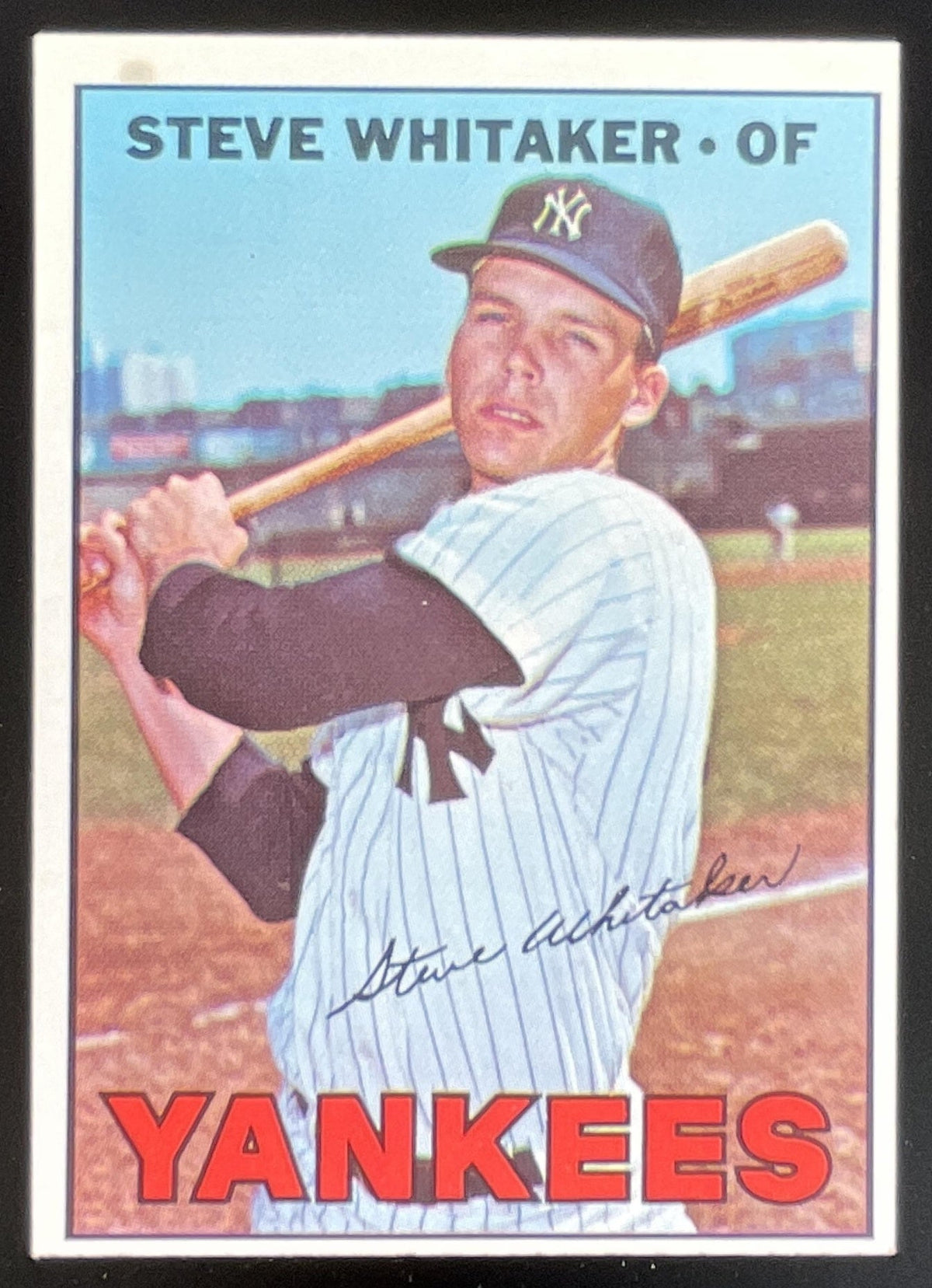 1967 Topps #277 Steve Whitaker RC product image 1, provided for visual reference and product detail review