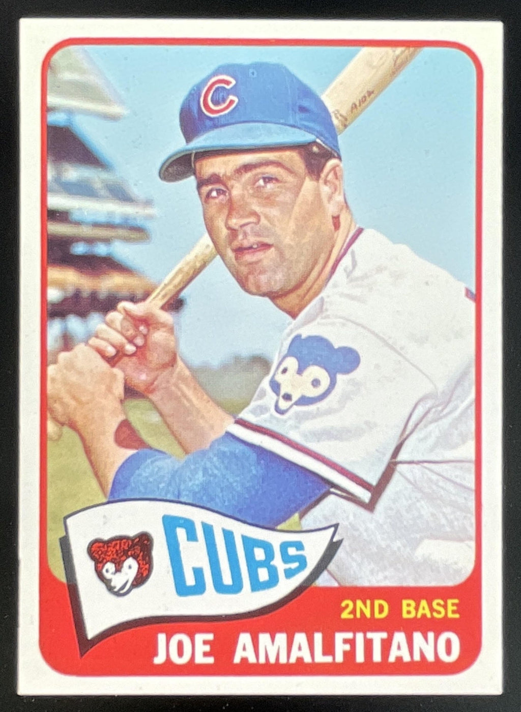 1965 Topps #402 Joe Amalfitano product image 1, provided for visual reference and product detail review