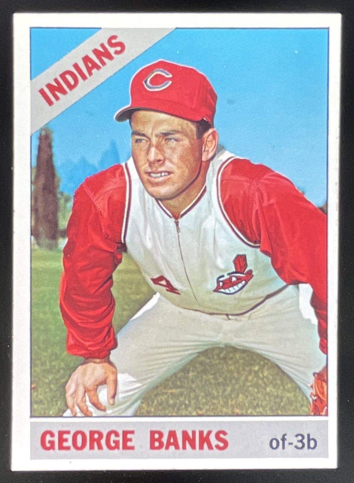 1966 Topps #488 George Banks product image 1, provided for visual reference and product detail review