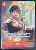 2025 One Piece A Fist of Divine Speed Rare #OP11-008 Doll Alternative Art product image 1, provided for visual reference and