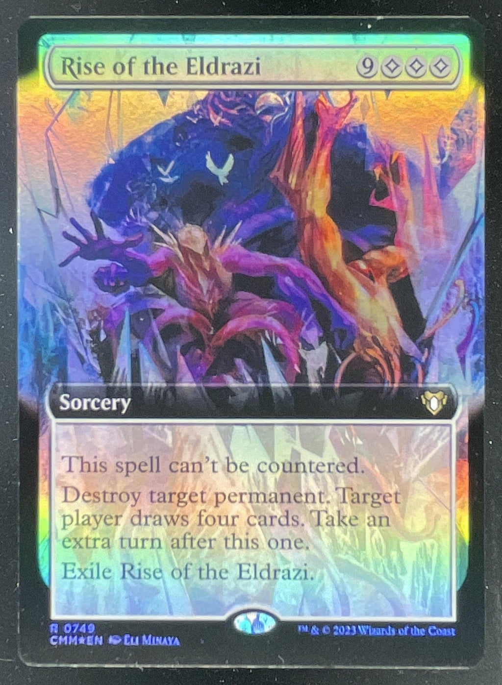 Magic: The Gathering Rise of the Eldrazi - Commander Masters Holo CMM product image 1, provided for visual reference and