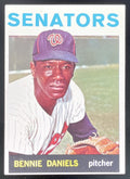 1964 Topps #587 Bennie Daniels product image 1, provided for visual reference and product detail review