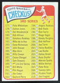 1965 Topps #189 3rd Series Checklist: 177-264 product image 1, provided for visual reference and product detail review
