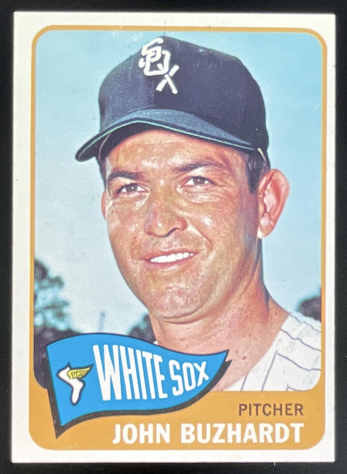 1965 Topps #458 John Buzhardt product image 1, provided for visual reference and product detail review