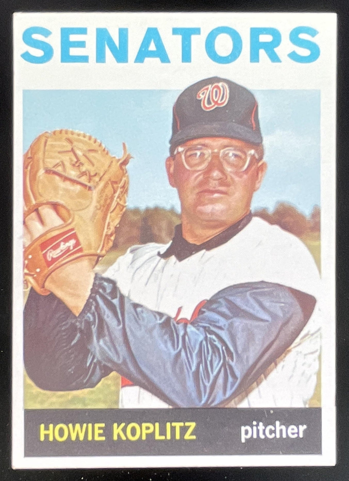 1964 Topps #372 Howie Koplitz product image 1, provided for visual reference and product detail review