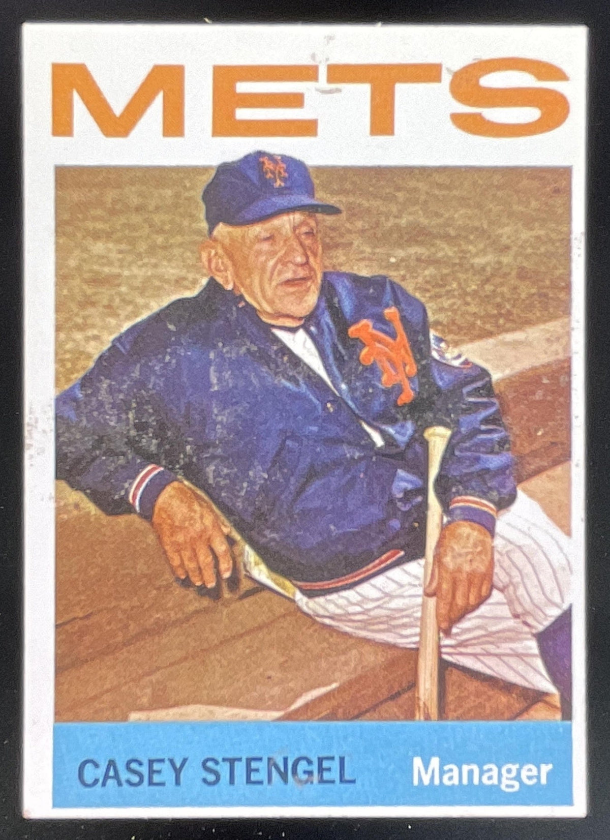 1964 Topps #324 Casey Stengel product image 1, provided for visual reference and product detail review