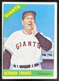 1966 Topps #537 Herman Franks product image 1, provided for visual reference and product detail review
