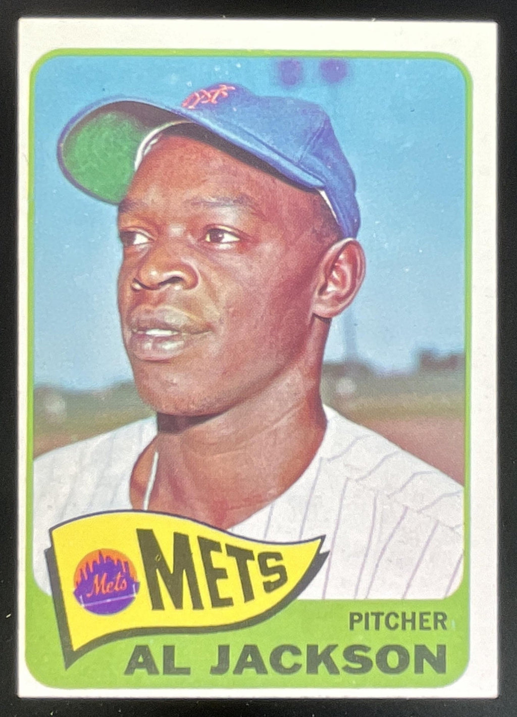 1965 Topps #381 Al Jackson product image 1, provided for visual reference and product detail review