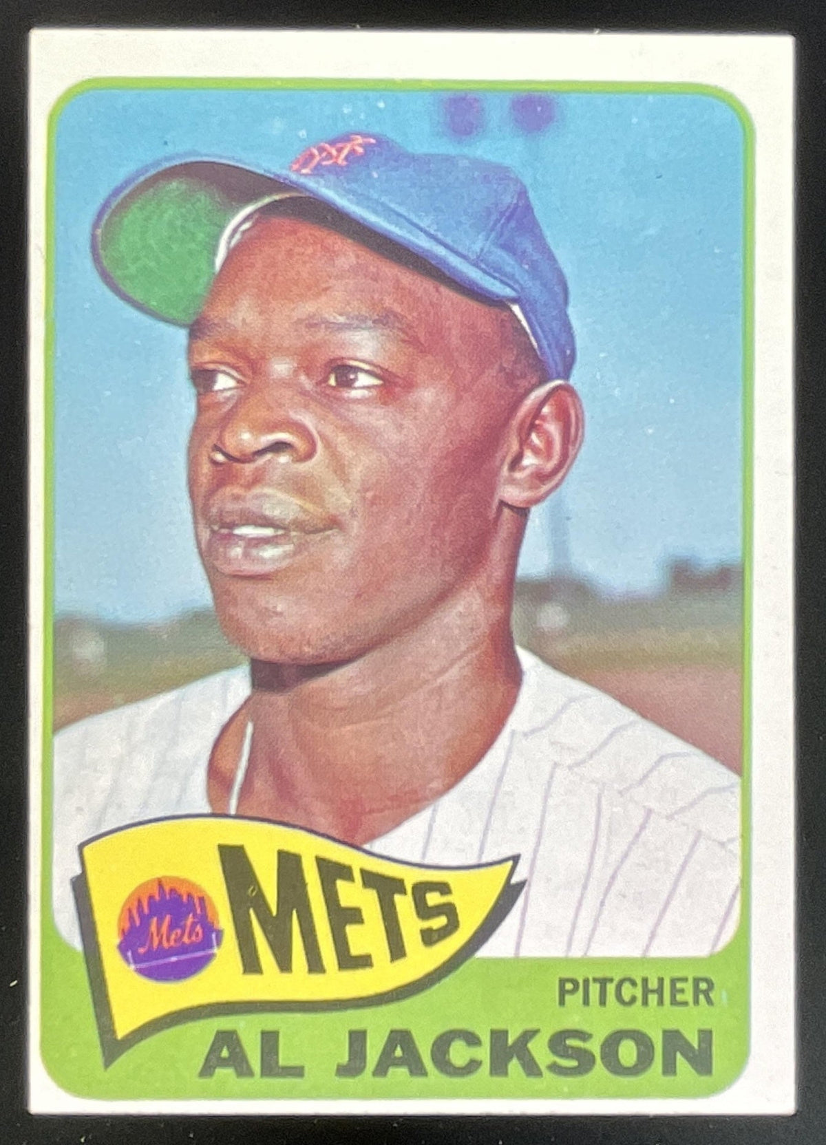 1965 Topps #381 Al Jackson product image 1, provided for visual reference and product detail review