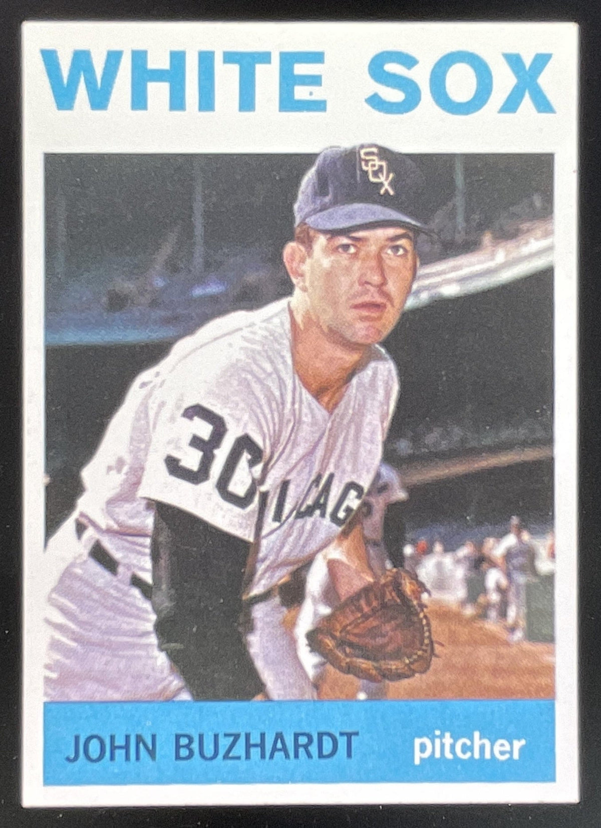 1964 Topps #323 John Buzhardt product image 1, provided for visual reference and product detail review