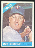 1966 Topps #388 Don Mincher product image 1, provided for visual reference and product detail review