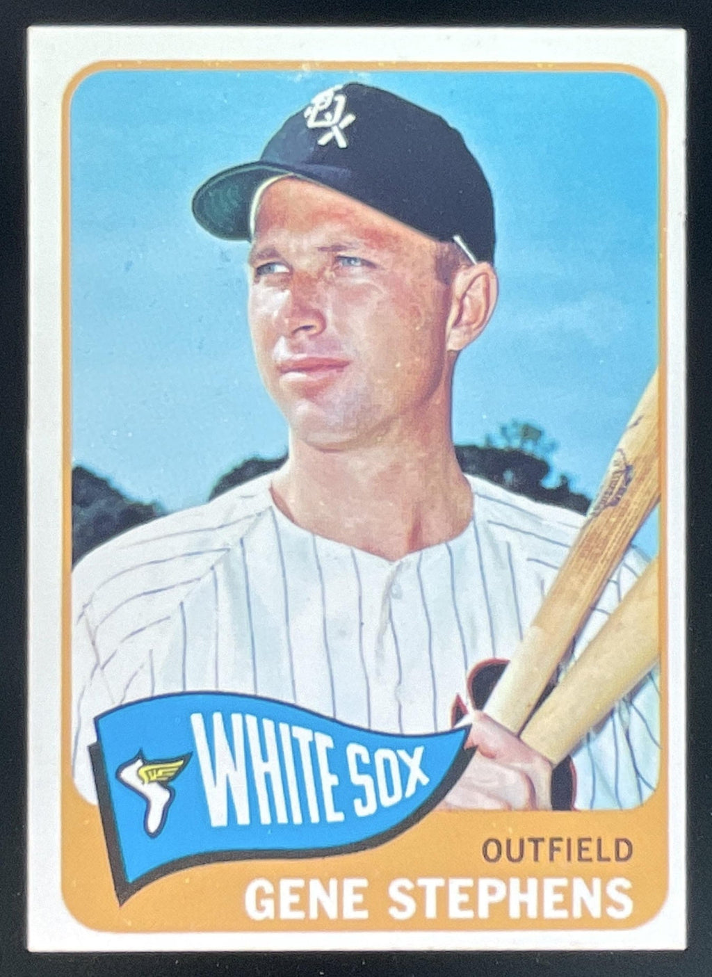 1965 Topps #498 Gene Stephens product image 1, provided for visual reference and product detail review