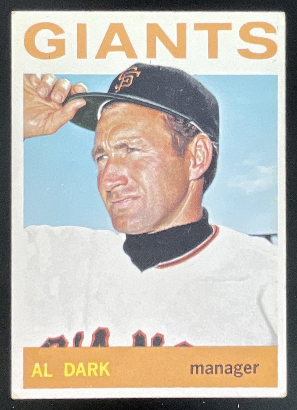 1964 Topps #529 Al Dark product image 1, provided for visual reference and product detail review