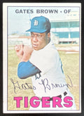 1967 Topps #134 Gates Brown product image 1, provided for visual reference and product detail review