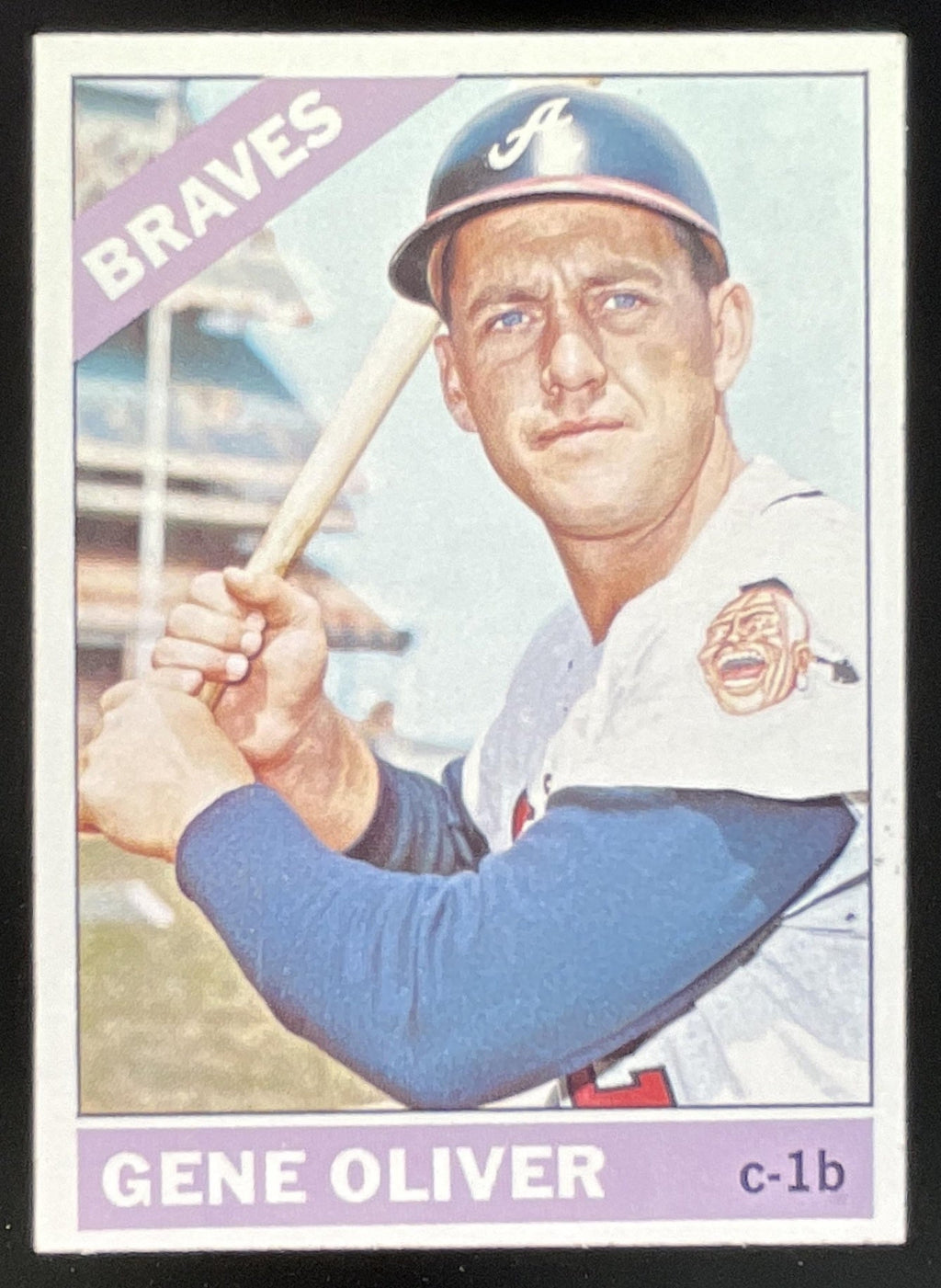 1966 Topps #541 Gene Oliver SP product image 1, provided for visual reference and product detail review