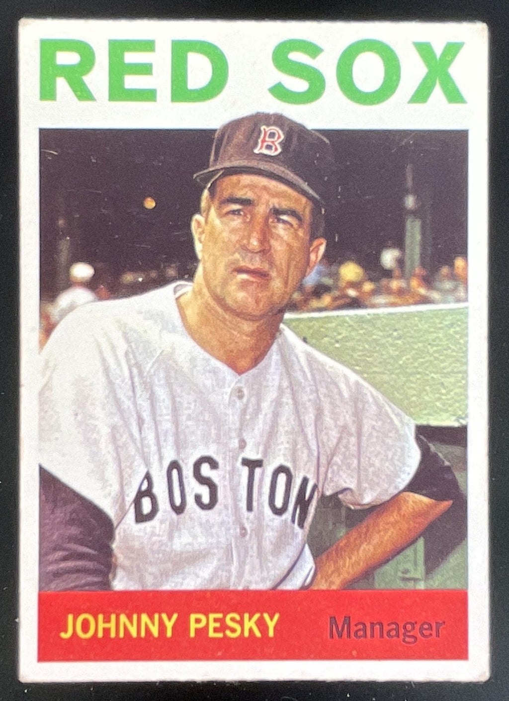 1964 Topps #248 Johnny Pesky product image 1, provided for visual reference and product detail review
