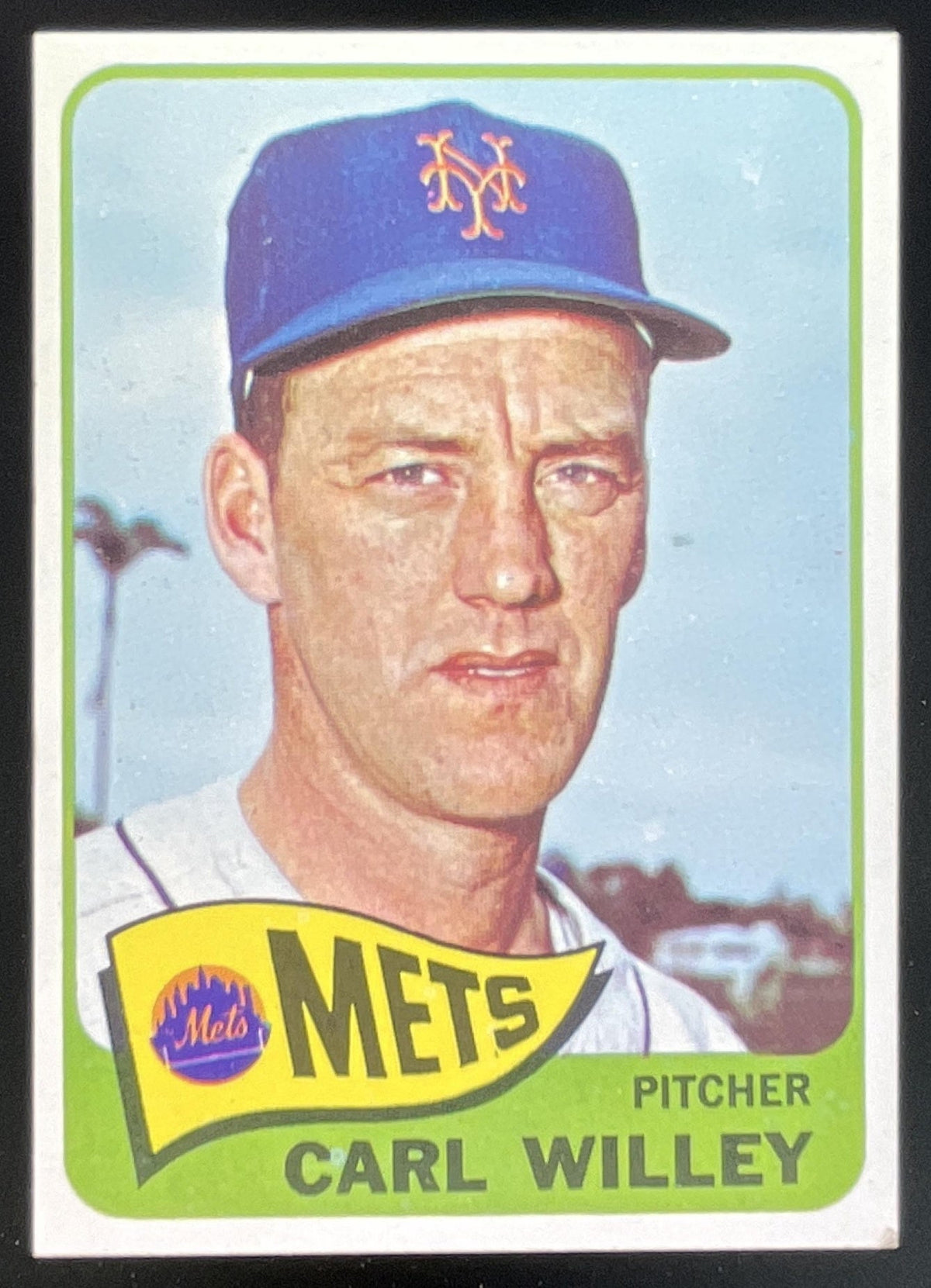 1965 Topps #401 Carl Willey product image 1, provided for visual reference and product detail review