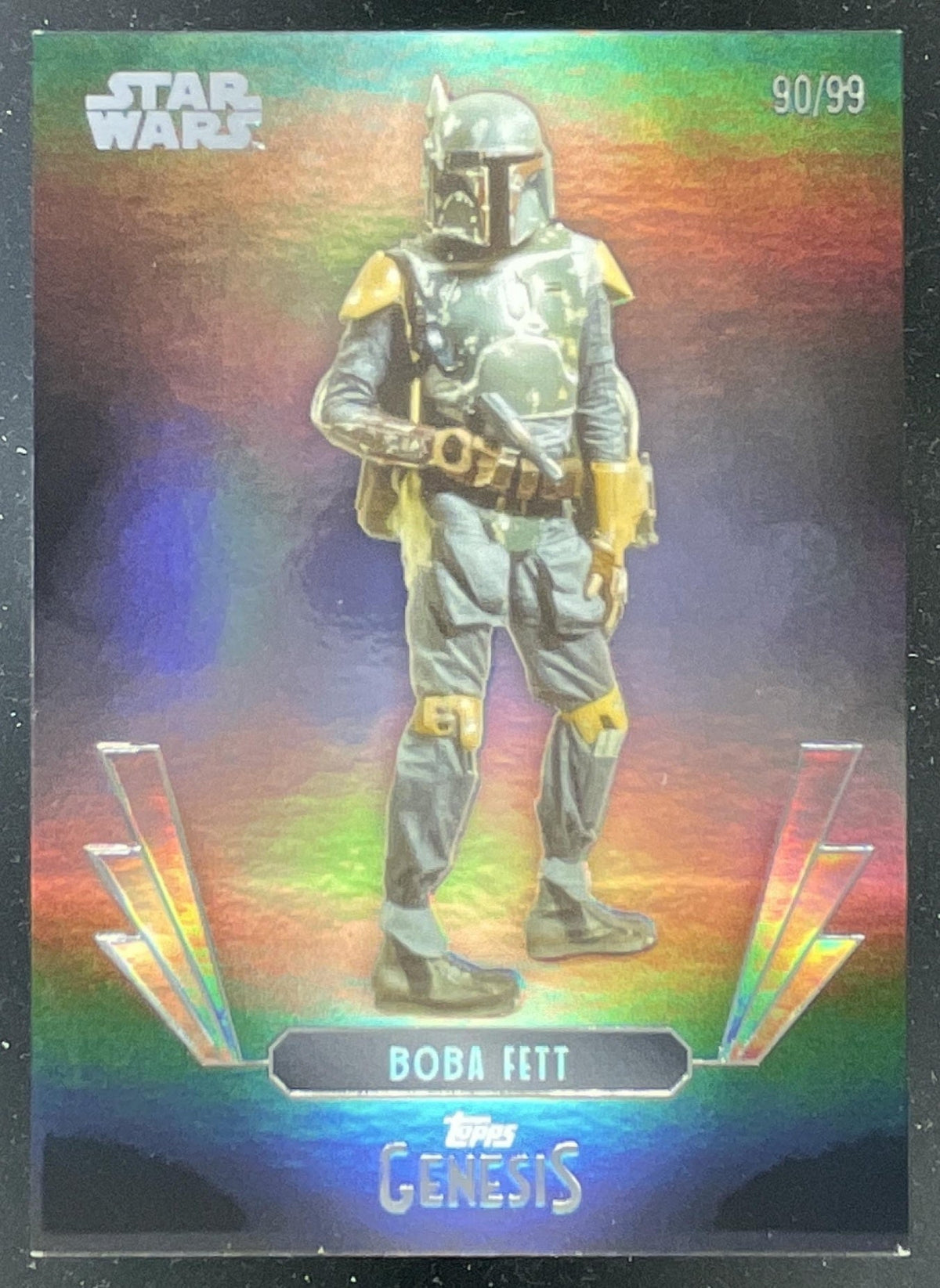 2025 Topps Disney Genesis #8 Boba Fett /99 product image 1, provided for visual reference and product detail review